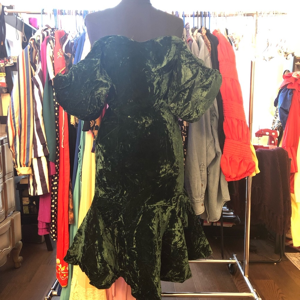 Vintage Velvet 80’s/ 90’s Prom Dress